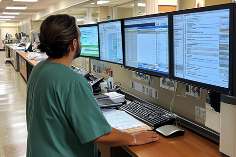 Hospital IT and multi-department infrastructure